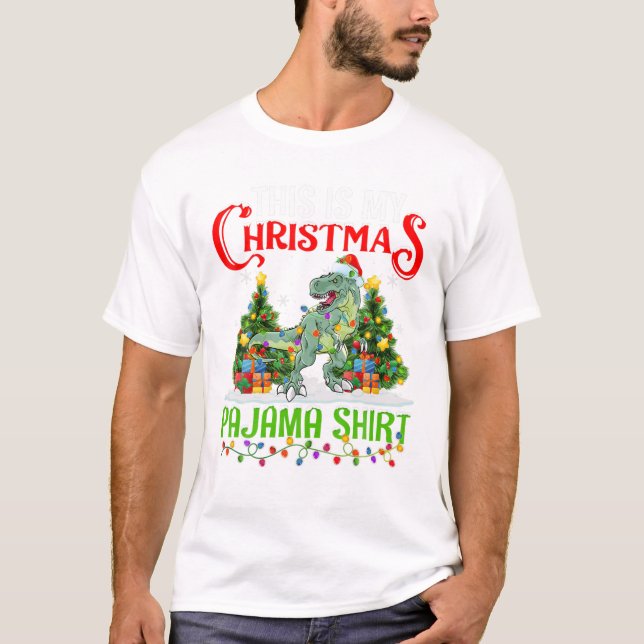 Camiseta Mi pijama de Navidad (Anverso)