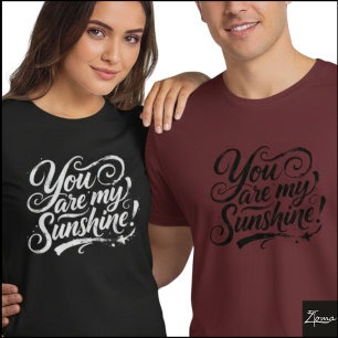 Camiseta Mi pincelada de sol cita guión Grunge