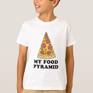Camiseta Mi pirámide de alimentos
