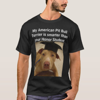 Camiseta Mi pitbull Terrier americano es más elegante que