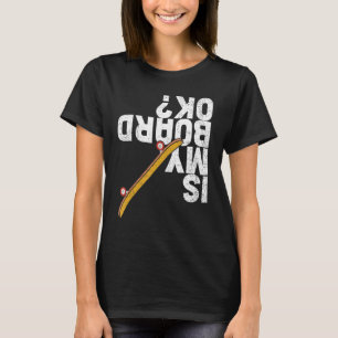 Camiseta Mi Placa Skateboarder Skateboarder Ok