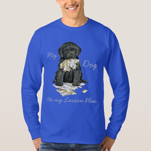 Camiseta Mi plan de clases de Barbet Ate My Lesage (Anverso)