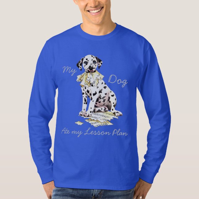 Camiseta Mi plan de clases de Dalmacia (Anverso)