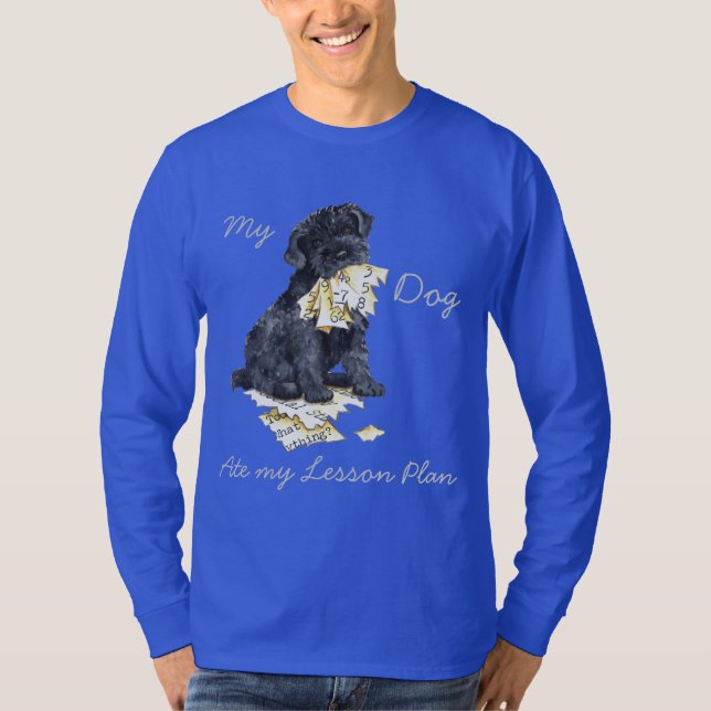 Camiseta Mi plan de clases de Kerry Ate My Lesage (Anverso)