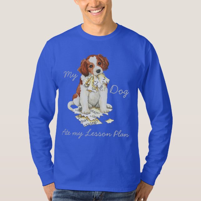 Camiseta Mi plan de clases de Kooiker Ate My Lesage (Anverso)