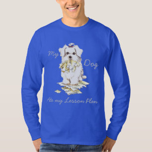 Camiseta Mi plan de clases de maltés