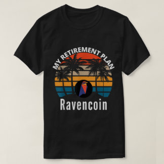 Camiseta Mi Plan de Jubilación Diseño Crypto Ravencoin