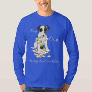 Camiseta Mi Plan de Lecciones de Mi Smooth Fox Terrier