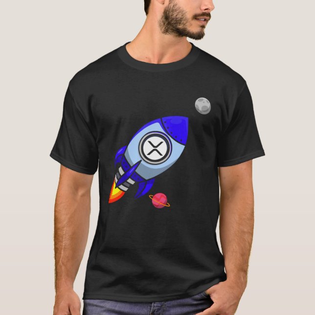 Camiseta Mi plan de retiro es un token XRP retro resistente (Anverso)