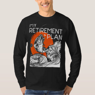 Camiseta Mi plan de retiro Pensión de Jubilación Jubilación