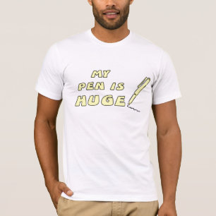 Camiseta Mi pluma es enorme