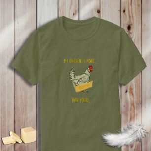 Camiseta Mi pollo es más Mantequilla que el tuyo