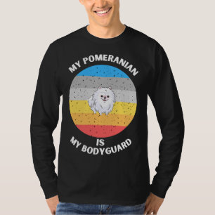 Camiseta Mi Pomerania Es Mi Guardaespaldas