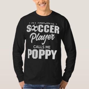 Camiseta Mi portero favorito me llama aficionado a jugador 
