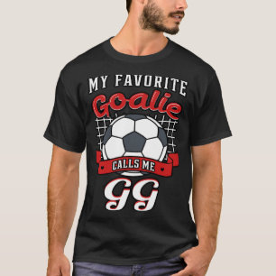 Camiseta Mi portero favorito me llama granada de jugador de