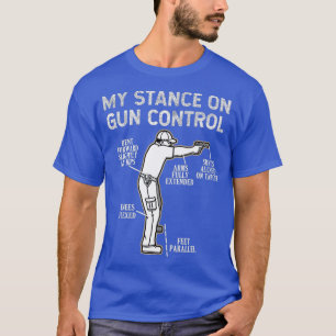 Camiseta Mi Postura Sobre El Control De Las Armas Segunda E