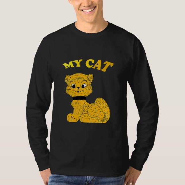 Camiseta Mi precioso modelo de gato (Anverso)