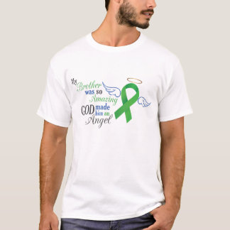 Camiseta Mi preocupación un ángel - cáncer hepático