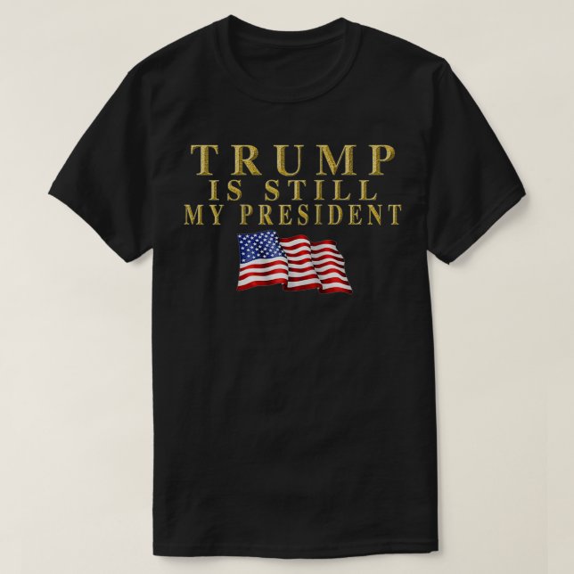 Camiseta Mi presidente Trump  (Diseño del anverso)