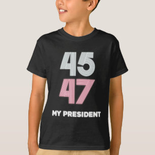 Camiseta Mi presidente Trump 45 47 Día de Inauguración 2025