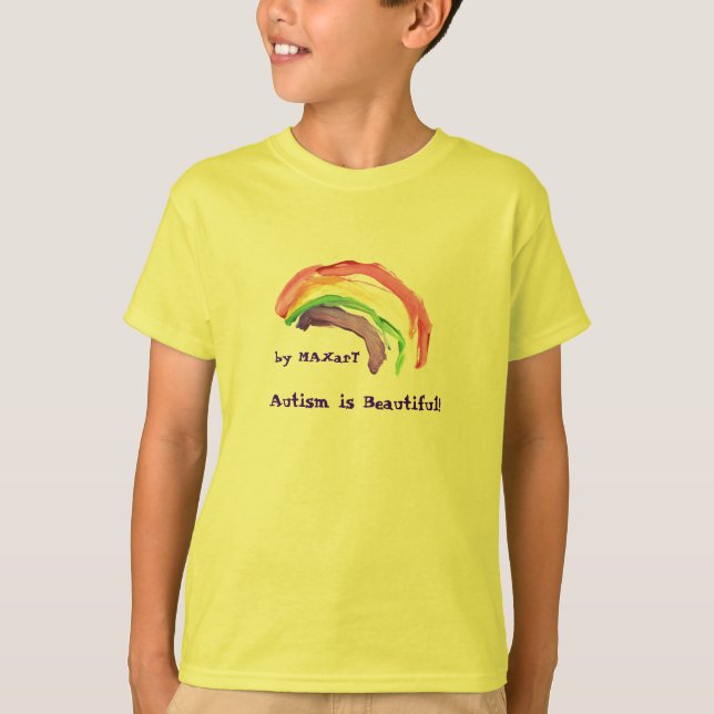 Camiseta Mi primer arco iris por LLC 2010 de MAXarT (Anverso)