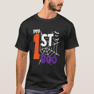 Camiseta Mi primer Boo Lazy Halloween disfraz Cute Spider W