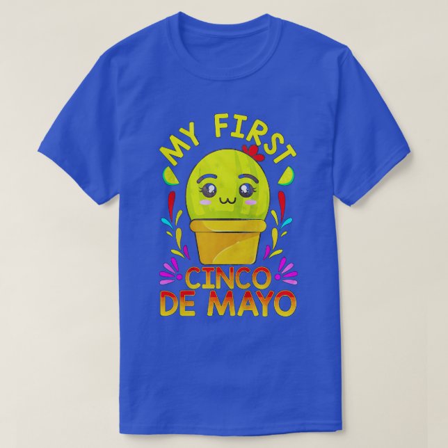 Camiseta Mi primer Cinco De Mayo (Diseño del anverso)