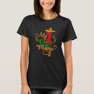 Camiseta Mi primer Cinco De Mayo México 5 De Mayo