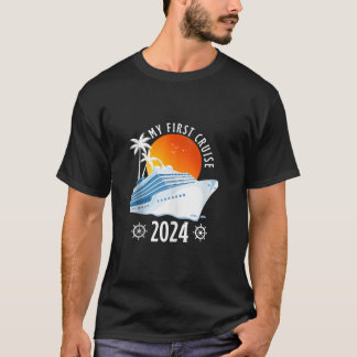 Camiseta Mi primer crucero 2024 cruceros familiares coincid