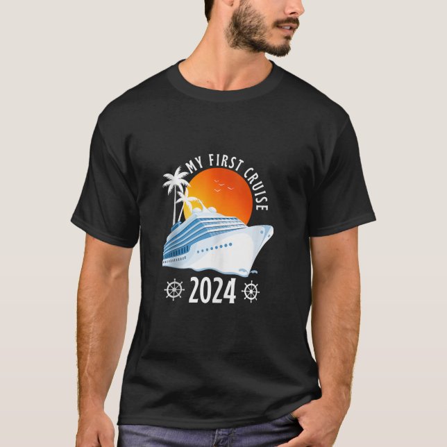 Camiseta Mi primer crucero 2024 cruceros familiares coincid (Anverso)