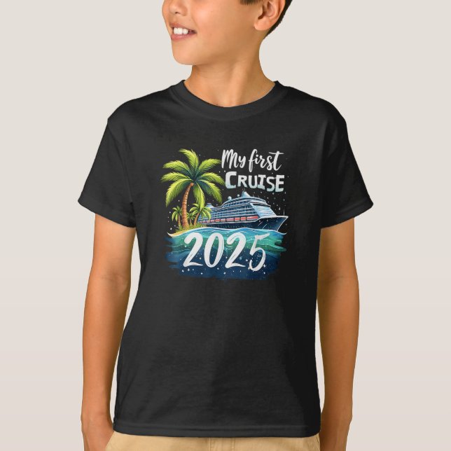Camiseta Mi primer crucero 2025 (Anverso)