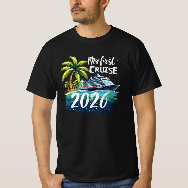 Camiseta Mi Primer Crucero 2026 (Anverso)