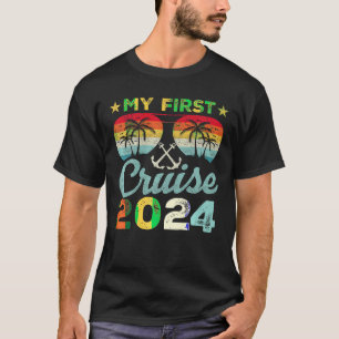 Camiseta Mi primer crucero de la familia coincidente 2024