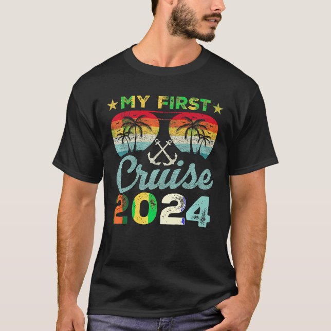 Camiseta Mi primer crucero de la familia coincidente 2024 (Anverso)