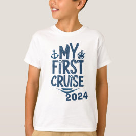 Camiseta Mi primer crucero Personalizado