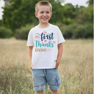 Camiseta Mi primer Día de Acción de Gracias