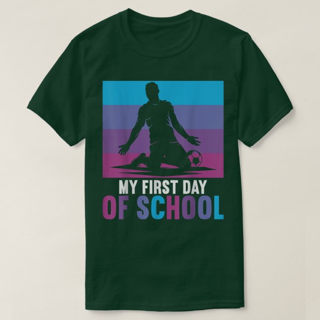 Camiseta Mi primer día de clases 2022 1er grado de vuelta a (Diseño del anverso)