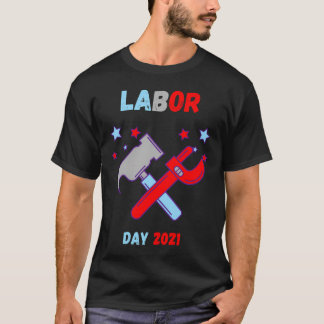 Camiseta Mi primer Día del Trabajo, feliz Día del Trabajo