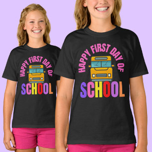 Camiseta Mi Primer Día En La Escuela De Vuelta A La Escuela