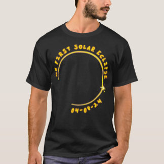 Camiseta Mi primer eclipse solar 040824