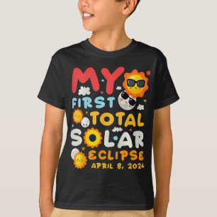 Camiseta Mi primer eclipse solar total del 8 de abril de 20