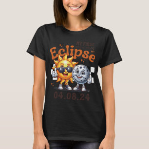 Camiseta Mi primer eclipse solar total el 8 de abril de 202