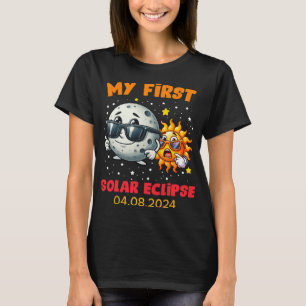 Camiseta Mi primer eclipse solar total el 8 de abril de 202