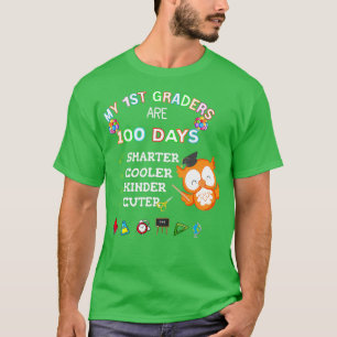 Camiseta mi primer grado 100 días más tierno y más frío