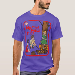 Camiseta Mi primer juicio de bruja Gótico de horror en jueg