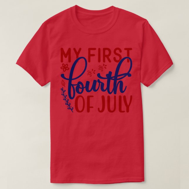 Camiseta Mi primer julio (Diseño del anverso)