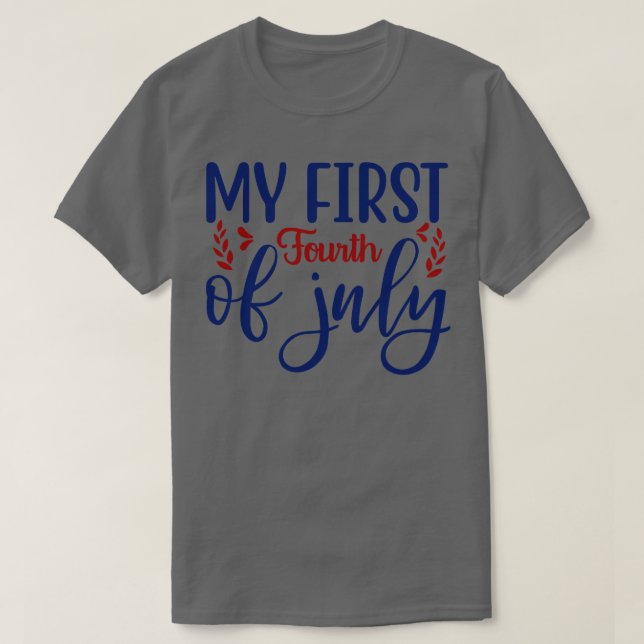 Camiseta Mi primer julio (Diseño del anverso)