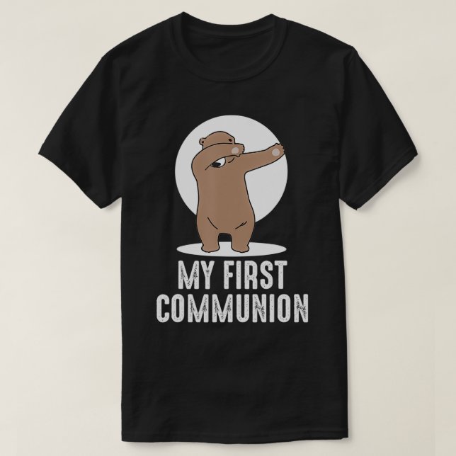 Camiseta Mi primer oso Dabbing comunitario (Diseño del anverso)