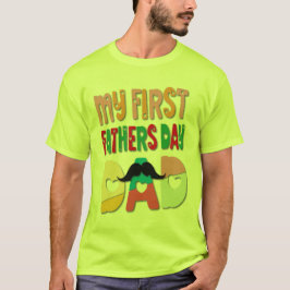 Camiseta Mi primer papá del día del padre