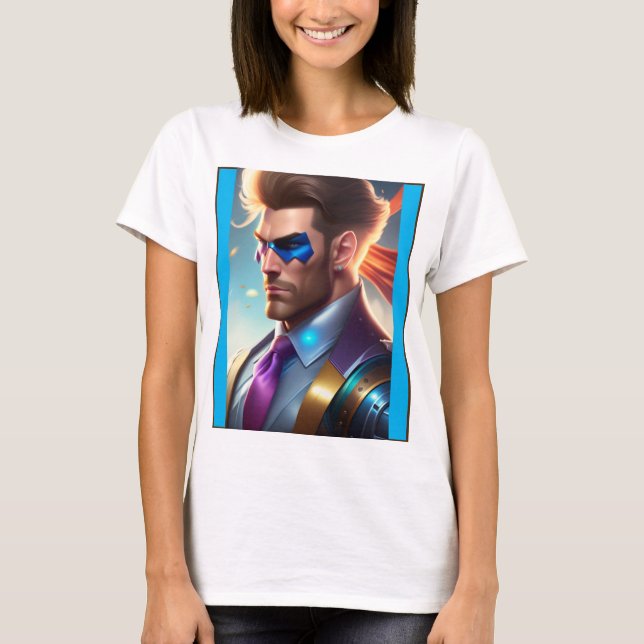 Camiseta Mi primer producto para los superhéroes (Anverso)